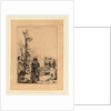 The Crucifixion: Small Plate, c. 1635 by Rembrandt van Rijn