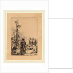 The Crucifixion: Small Plate, c. 1635 by Rembrandt van Rijn