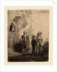 Three Oriental Figures, 1641 by Rembrandt van Rijn