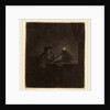 Student at a Table by Candlelight, c. 1642 by Rembrandt van Rijn