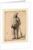 Ragged Peasant with His Hands behind Him, Holding a Stick, c. 1630 by Rembrandt van Rijn