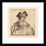 Old Man with a Divided Fur Cap, 1640 by Rembrandt van Rijn