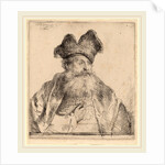 Old Man with a Divided Fur Cap, 1640 by Rembrandt van Rijn