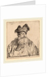 Old Man with a Divided Fur Cap, 1640 by Rembrandt van Rijn