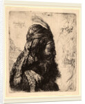 The Third Oriental Head, 1635 by Rembrandt van Rijn and Studio of Rembrandt van Rijn