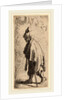 Beggar with a Stick, Walking to the Left, 1631 by Studio of Rembrandt van Rijn