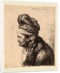 The Second Oriental Head, c. 1635 by Rembrandt van Rijn and Studio of Rembrandt van Rijn
