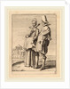 Two Figures in Costume by Jan van de Velde II