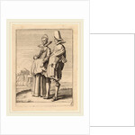 Two Figures in Costume by Jan van de Velde II