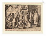 Procession of Feasting Lepers, 1608 by Claes Jansz Visscher