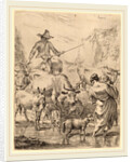 Herd Crossing the Brook by Nicolaes Pietersz Berchem