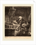 Jan Uytenbogaert, The Goldweigher by Rembrandt van Rijn