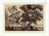 Landscape with Two Deer by Ignatius van der Stock