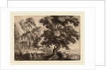 Landscape with Two Deer by Ignatius van der Stock
