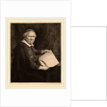 Lieven Willemsz van Coppenol: the Larger Plate, 1658 by Rembrandt van Rijn