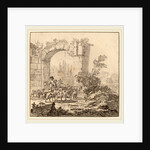 Flock of Goats, 1781 by Cornelis Ploos van Amstel and Cornelis Brouwer