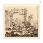 Flock of Goats, 1781 by Cornelis Ploos van Amstel and Cornelis Brouwer