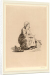 The Little Potato Peeler by Félicien Rops
