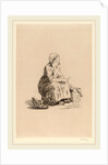The Little Potato Peeler by Félicien Rops