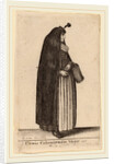 Ciuis Coloniesis Vxor, 1643 by Wenceslaus Hollar