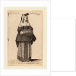 Ciuis aut Mercatoris Antuerpiensis Vxor, 1650 by Wenceslaus Hollar