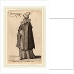 Mercatoris Pragensis Vxor, 1642 by Wenceslaus Hollar