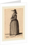 Mulier Augustana, 1643 by Wenceslaus Hollar