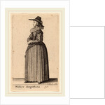 Mulier Augustana, 1643 by Wenceslaus Hollar