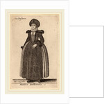 Mulier Basiliensis, 1644 by Wenceslaus Hollar