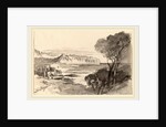 View across a Bay by Edward Lear