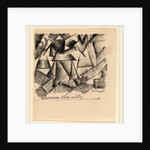 A Peasant Woman Goes for Water, Russian, 1913 by Kazimir Severinovich Malevich