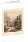 Mountain Waterfall by Alexandre Calame