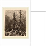 Essais de gravure à l'eau forte par Alexandre Calame, I, pl. 21 by Alexandre Calame