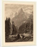 Mountain Meadow by Alexandre Calame