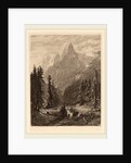 Mountain Meadow by Alexandre Calame
