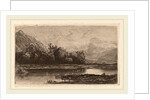 Mountain Lake by Alexandre Calame