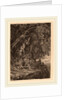 Couple Resting on a Cliff by Alexandre Calame