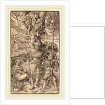 Two Mercenaries and a Woman, Swiss-1529, 1524 by Urs Graf I