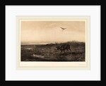 Le Soir. Cerf et Herons, Swiss by Karl Bodmer
