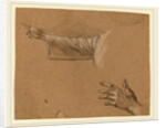 Study of a Right Arm and a Left Hand by Benjamin West