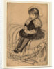Child Seated on a Sofa by Mary Cassatt