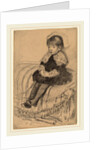 Child Seated on a Sofa by Mary Cassatt
