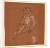 Seated Nude and a Foot by Arthur B. Davies