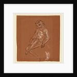 Seated Nude and a Foot by Arthur B. Davies