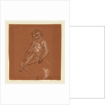 Seated Nude and a Foot by Arthur B. Davies