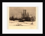 Winter Quarters-Cape Ann by Prosper Louis Senat