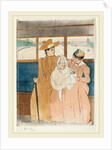 In the Omnibus by Mary Cassatt