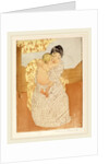 Maternal Caress by Mary Cassatt