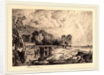 A Rustic Bridge by Thomas Moran
