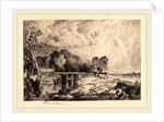 A Rustic Bridge by Thomas Moran